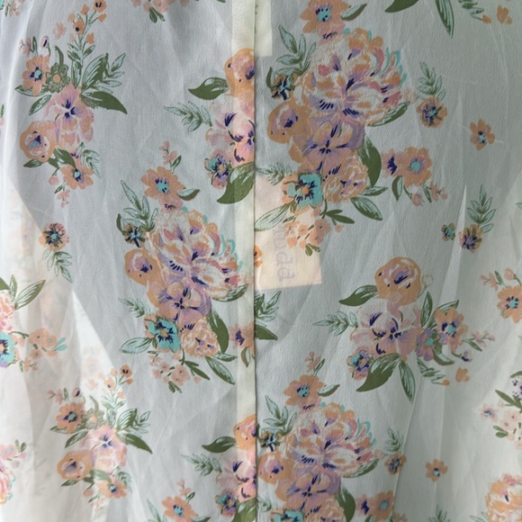 NWT Mudd sheer, chiffon kimono, small - Picture 4 of 5